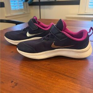 Nike Kids' Purple and Pink Sneakers